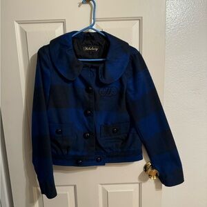 Blue Plaid Jacket by Fabulosity a Kimora Lee Simmons Y2K Line